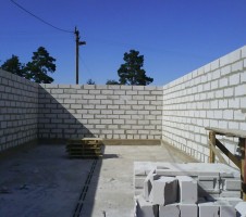 Возведение качественных стен дома